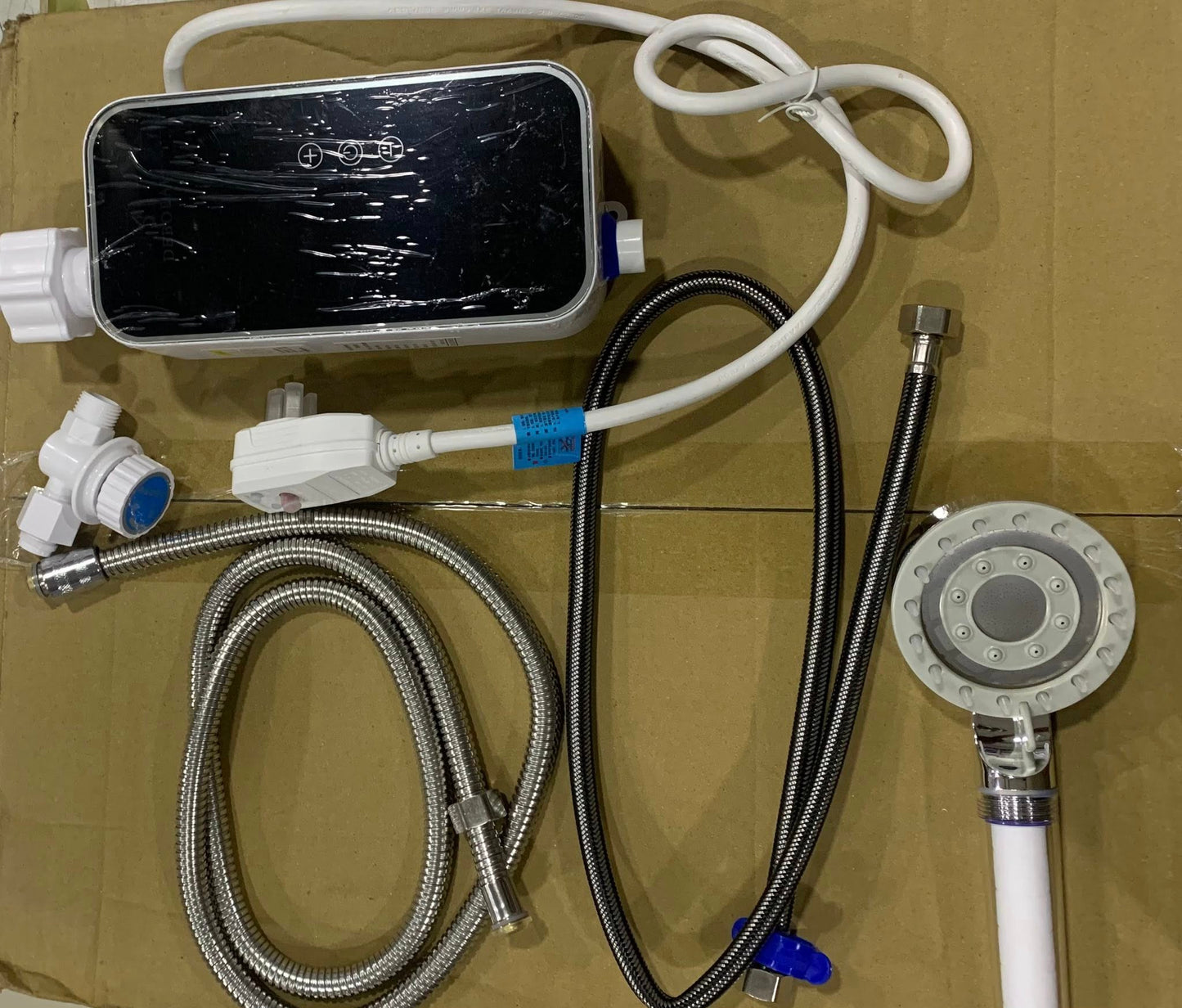 Debolai Instant Electric Water Heater – 220V Touch LED Tankless Hot Water System