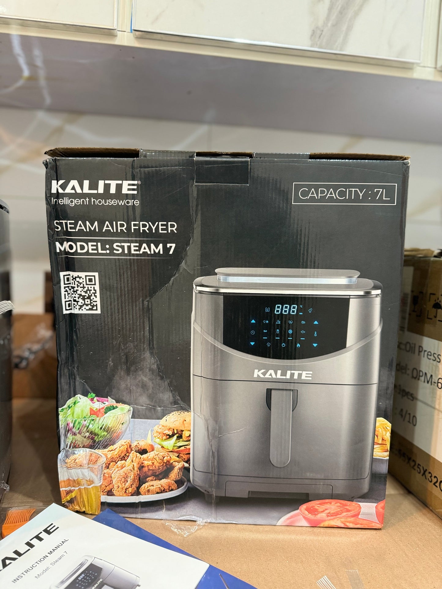 KALITE 7L Digital Steaming Air fryer