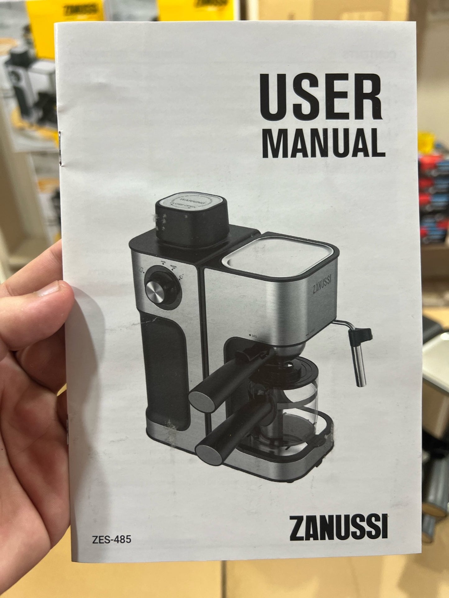 Zanussi Espresso & Cappuccino Coffee Maker (Genuine)