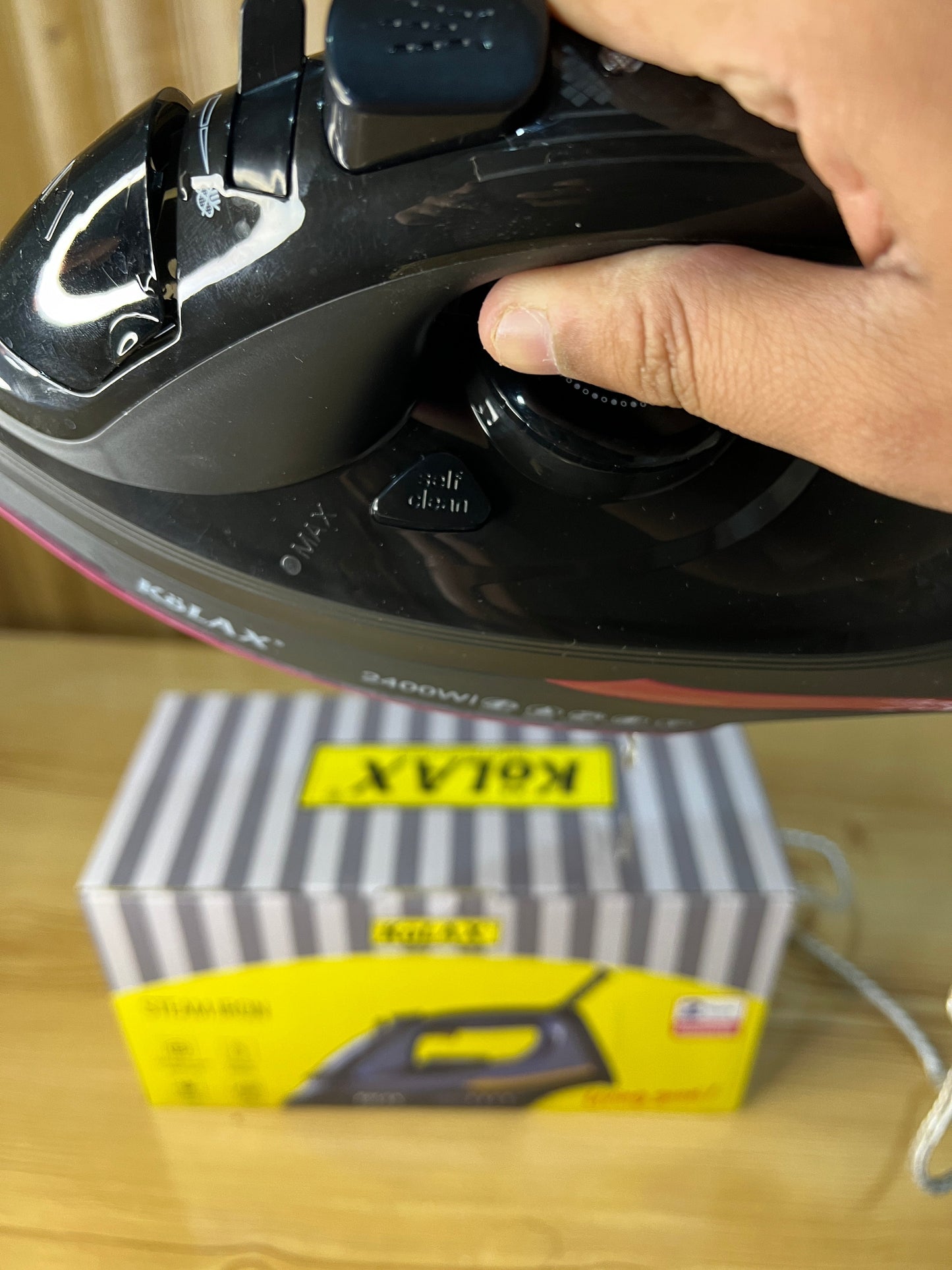 KOLAX GERMANY STEAM IRON 2400W || 2 YEAR WARRANTY