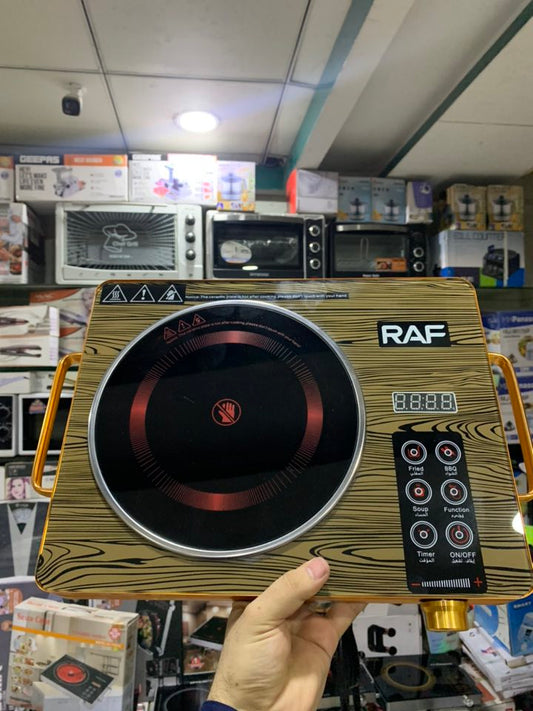 RAF Infrared Cooker – 2200W Electric Hotplate with LED Display & 1-Year Warranty | Supports 50KG