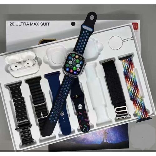 Fashion (I60 Suit Extreme) Dual Smart Watches & 5rd Generation Earphone