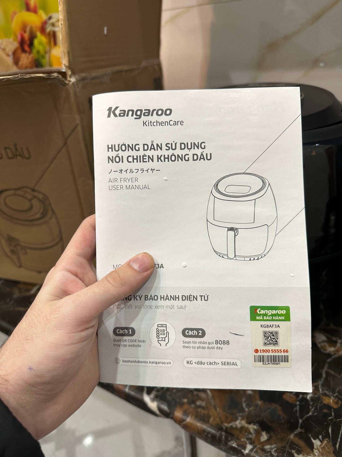 Kangaroo brand 6.5 L Air Fryer