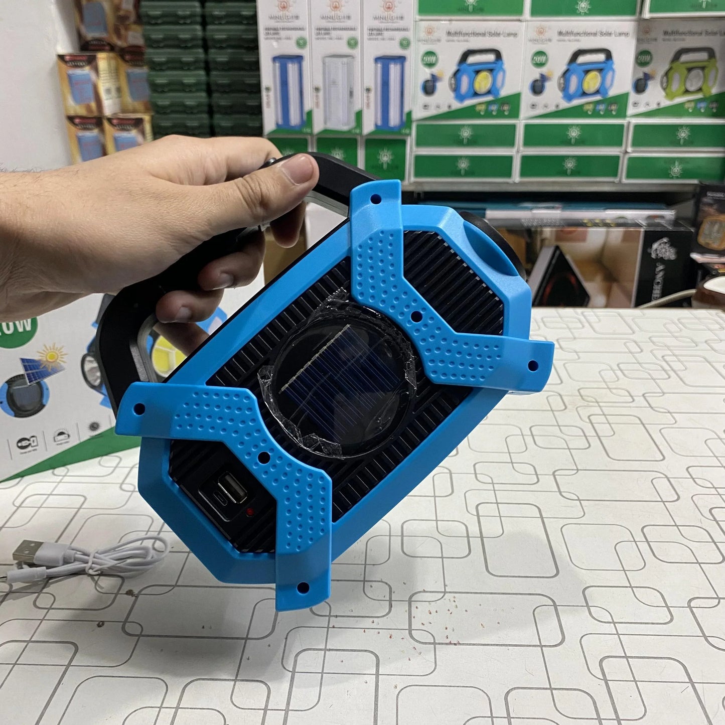 20W multifactional Solar Lamp ML-9709A