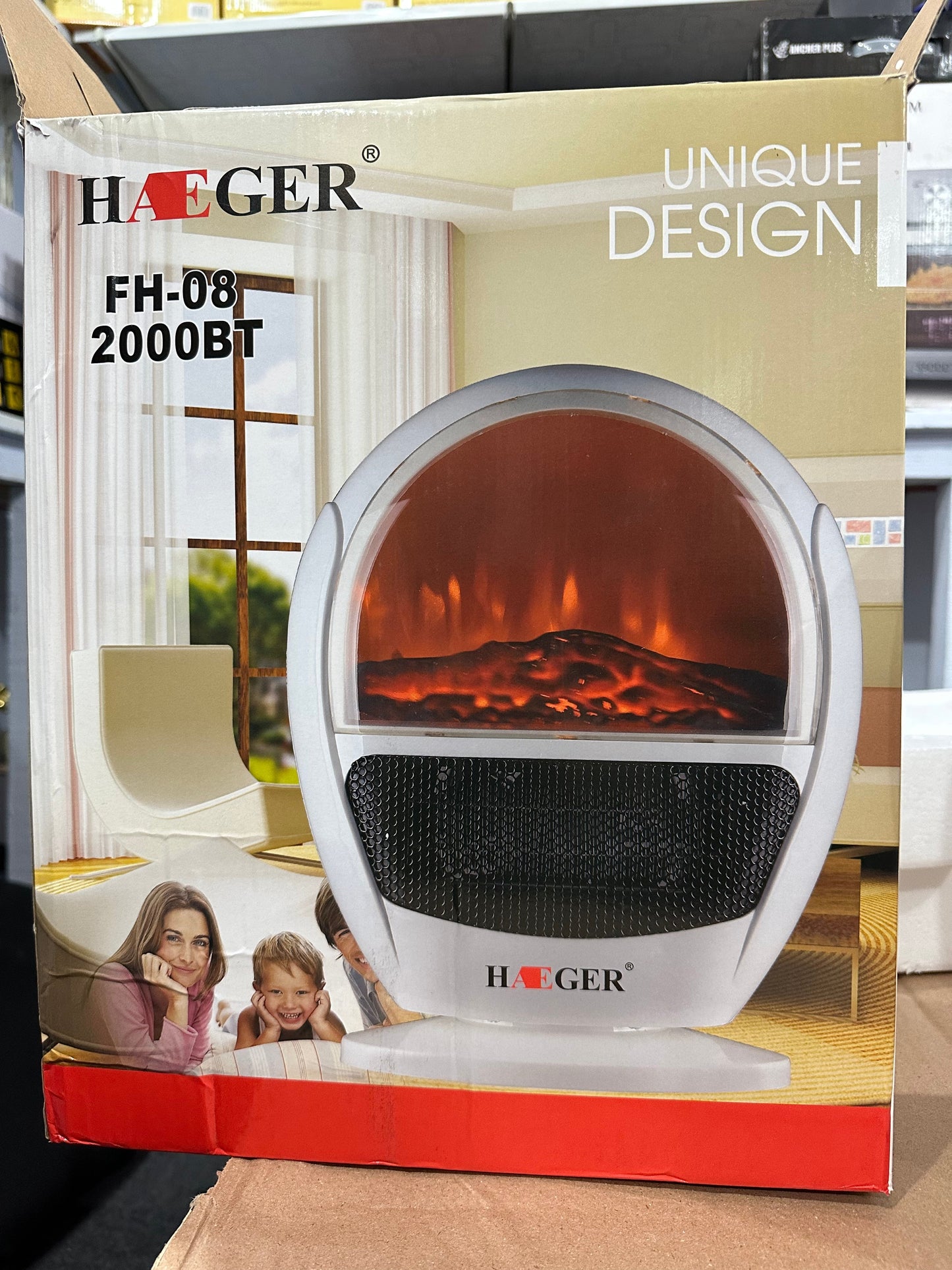 Lot Imported Haeger Sceneric HEATER + FAN — 2-in-1