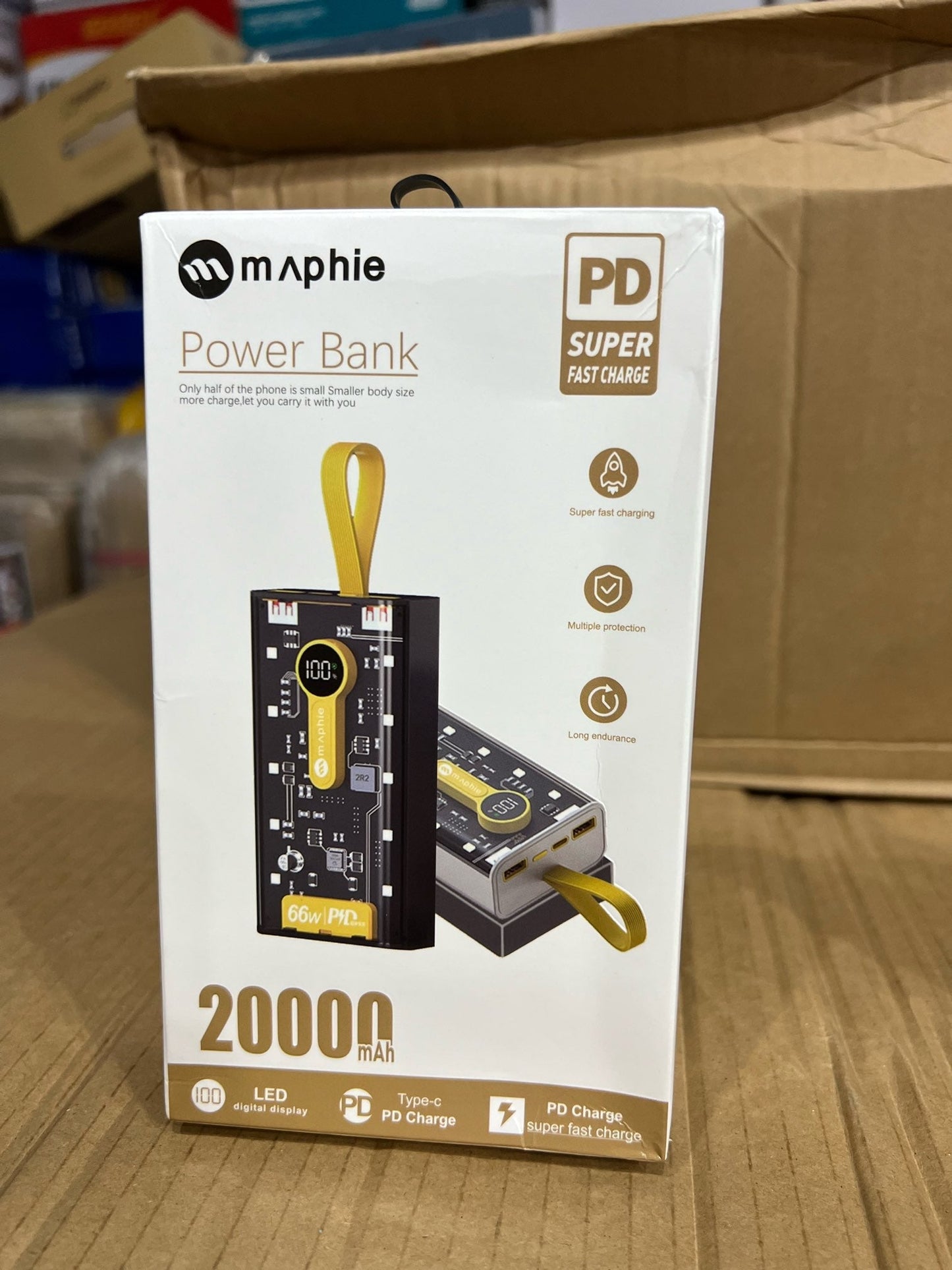 66W PD Fast Charging 20000mah Power Bank