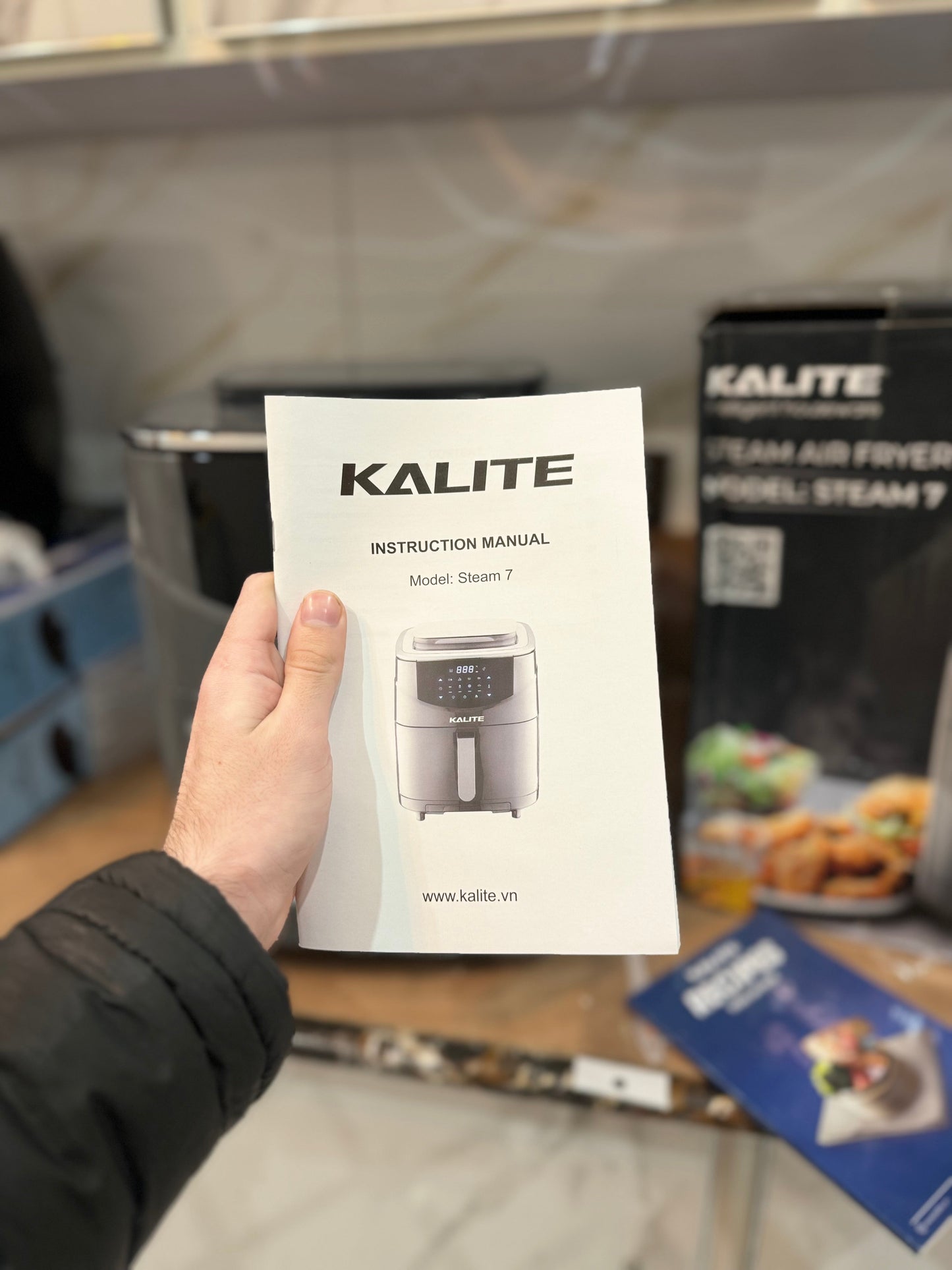 KALITE 7L Digital Steaming Air fryer