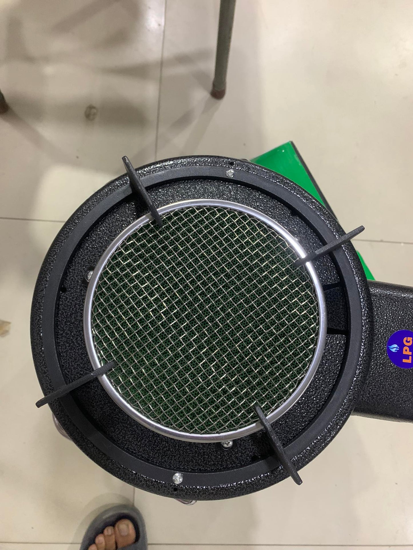 Portable 2-in-1 Room Heater & Choola | Automatic LPG/NG Ceramic Plate