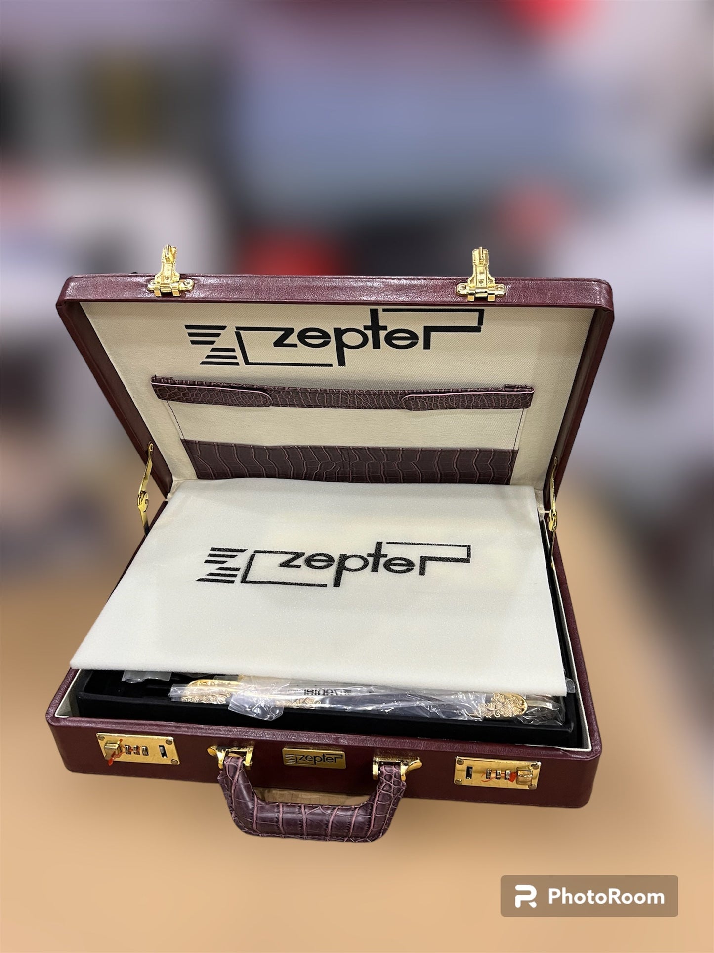 72Pcs Original Zepter Cutlery Set with 24 Garat Gold Use
