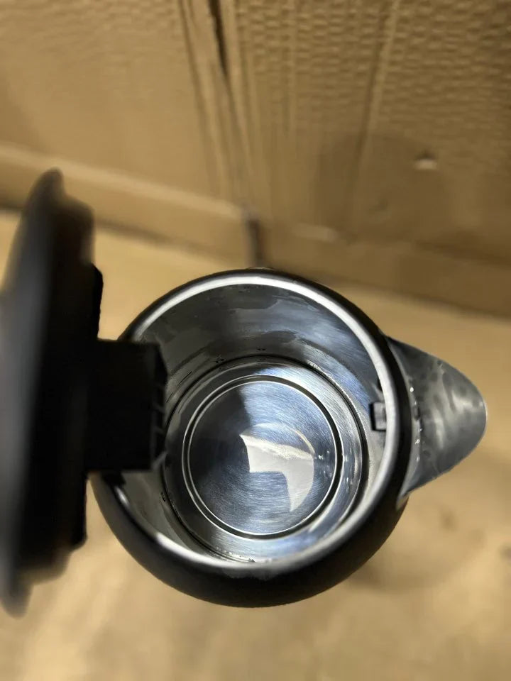 Uk lot imported Silver crest Logik 1.7L jet black cordless kettle