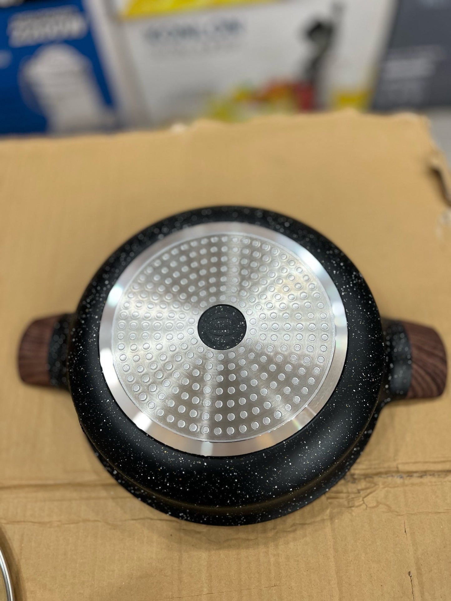 Bakhschie Granite Coating Shallow Casserole