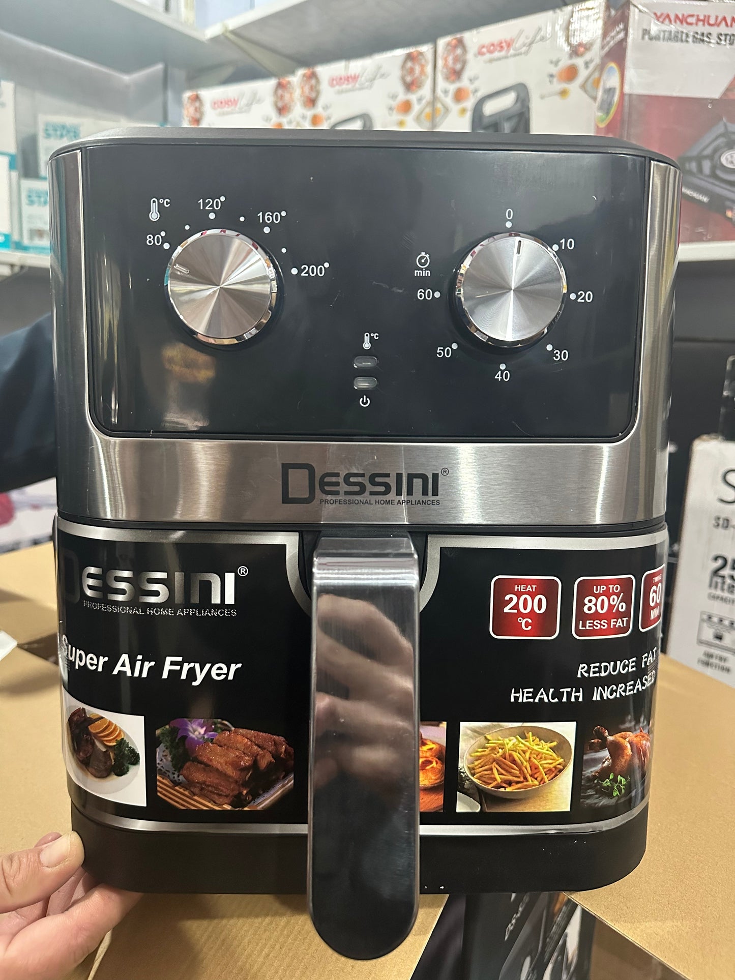 Italian DESSINI Imported air Fryer 7L
