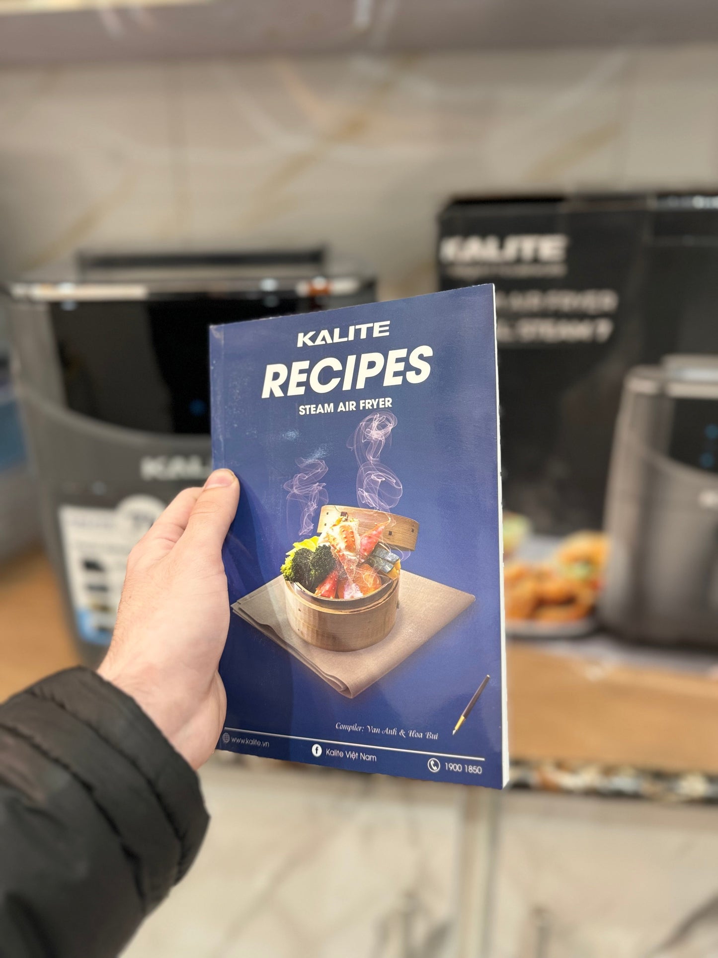 KALITE 7L Digital Steaming Air fryer