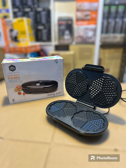 Obh Nordica Big Size Double Waffle Maker
