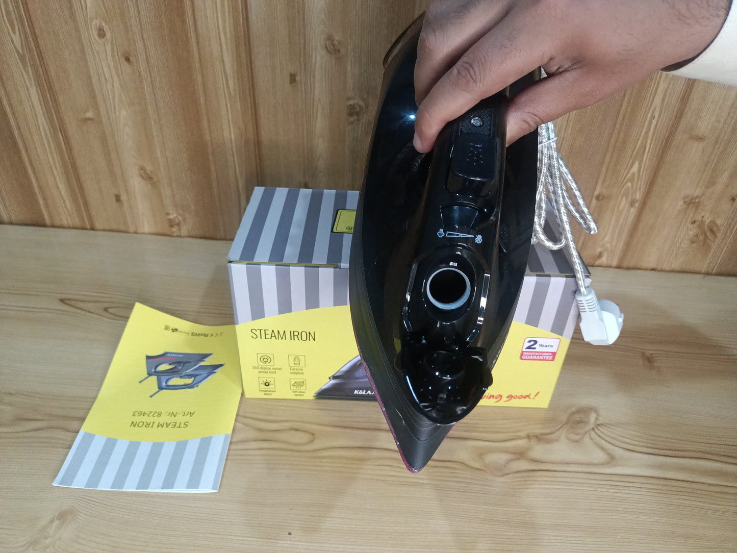 Kolax Germany Steam Iron 2400W || 2 Year Warranty