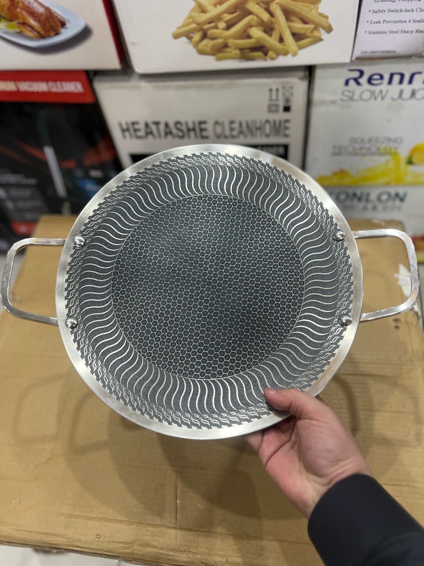 Hanny comb Technology Laser Coating Tawa