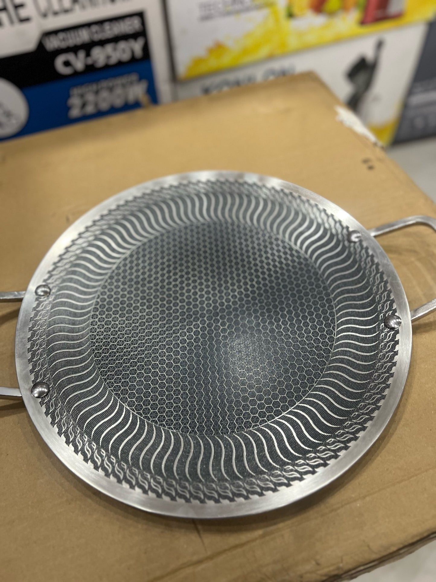 Hanny comb Technology Laser Coating Tawa