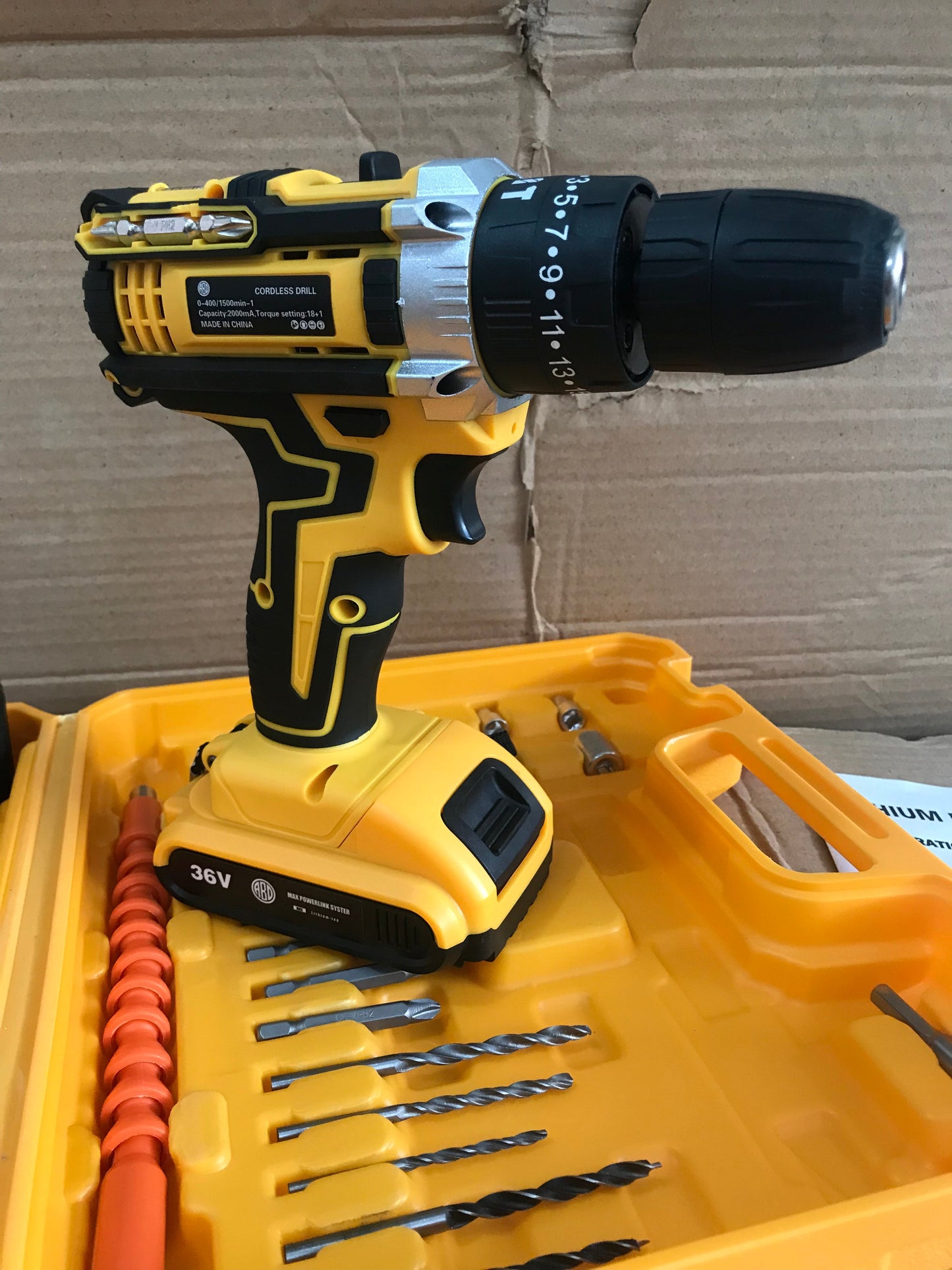 Latt Imported Drill Machine with Dual battery