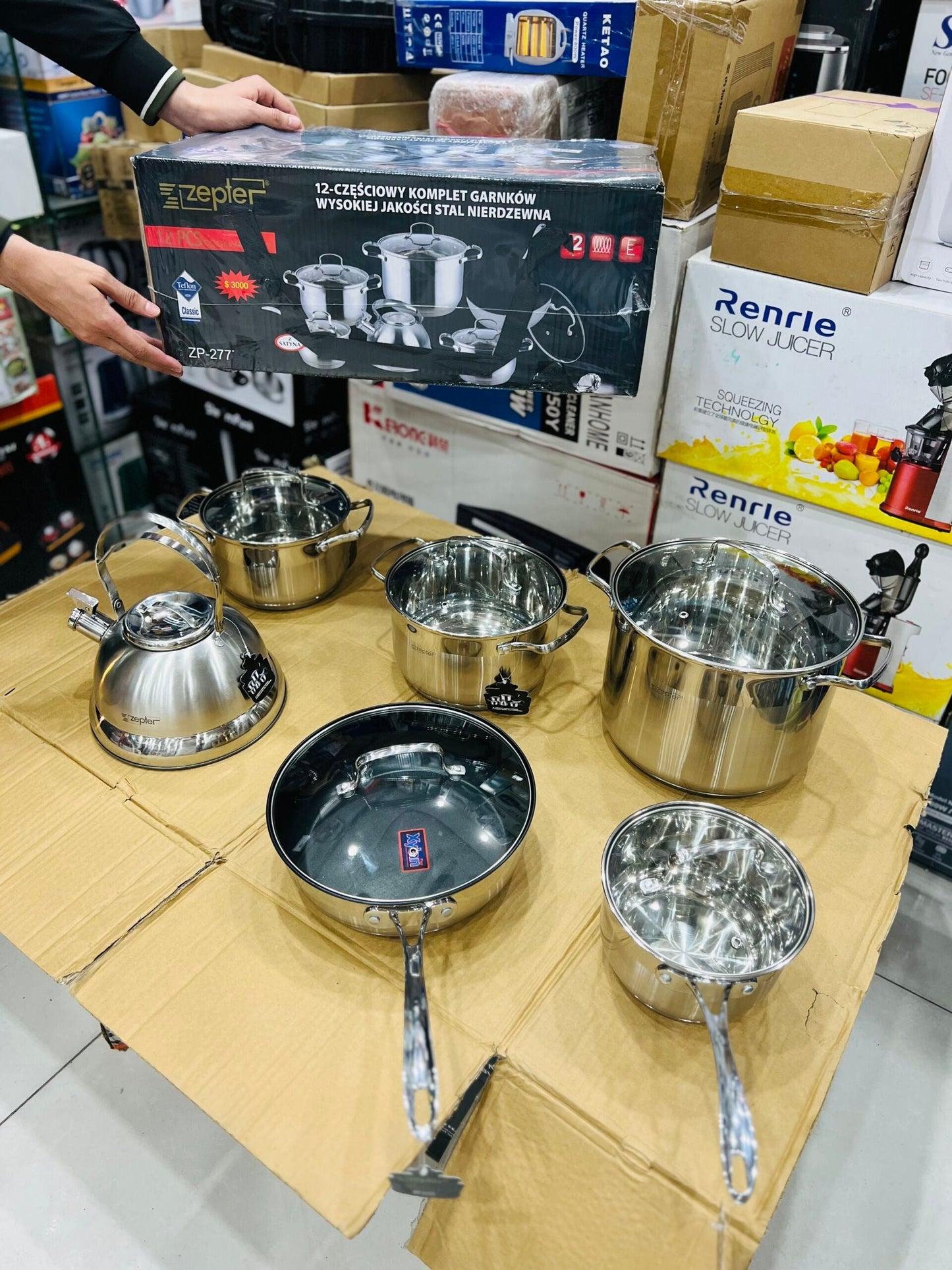 Zepter 12Pcs Cookware Set