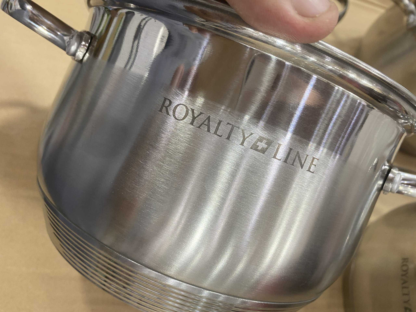 italy lot Royalty line 12 piece cookware set