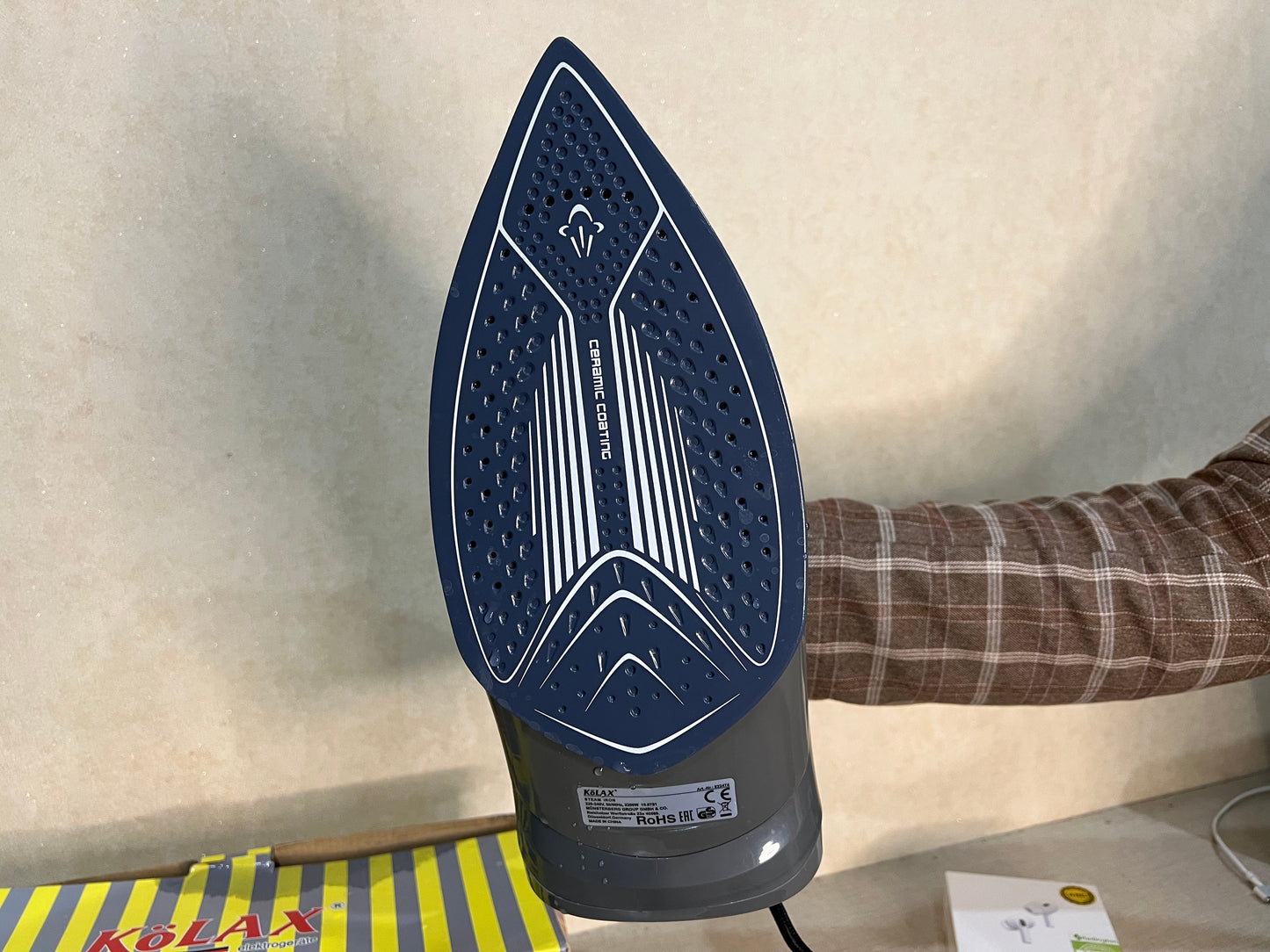 German Lot Imported Kolax 2400W Steam Iron