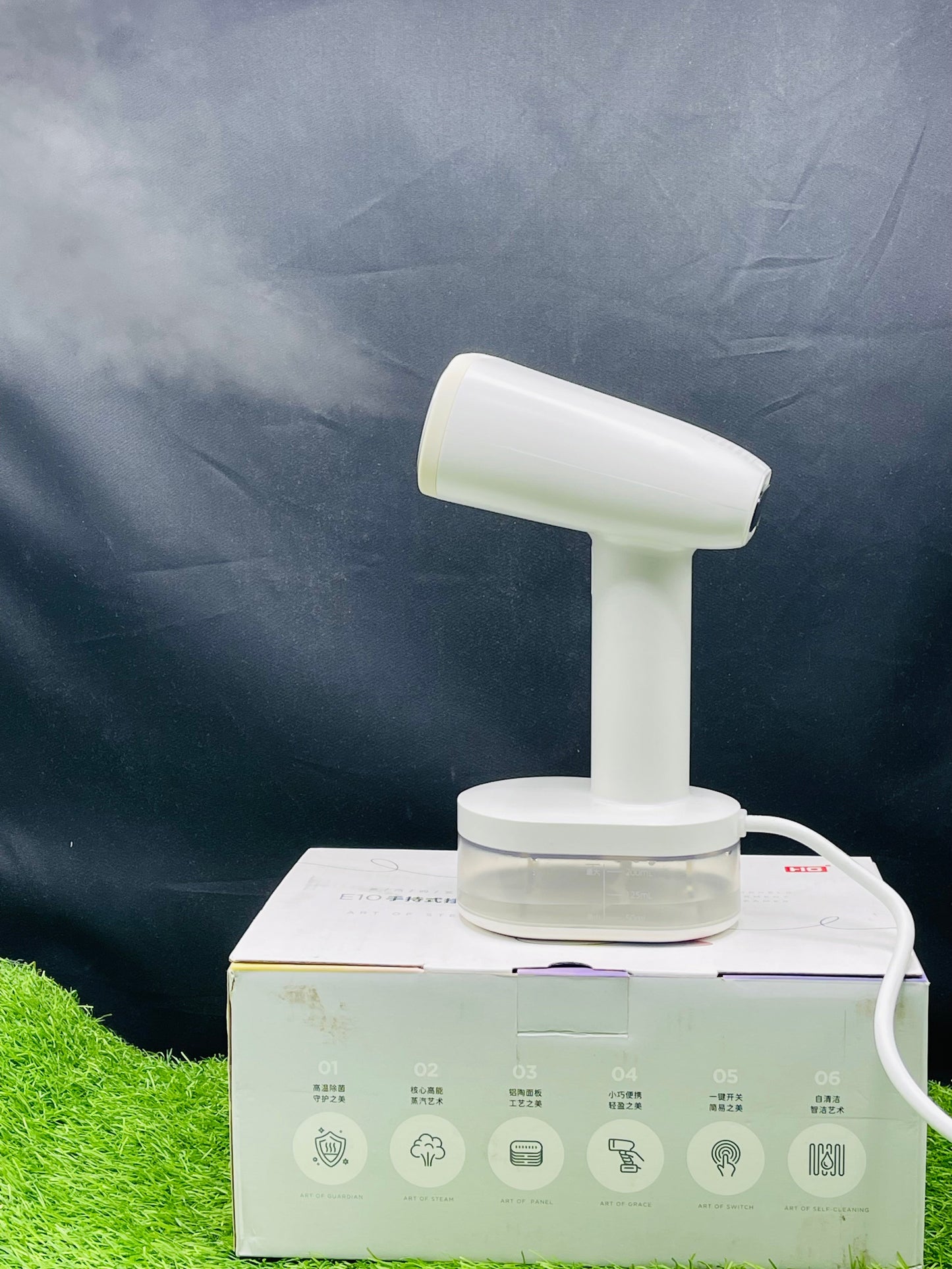 Handheld Garments Steamer Touch System Display HG E10 Steamer