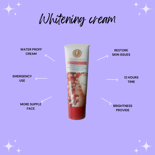 Professional emergency whitening Cream