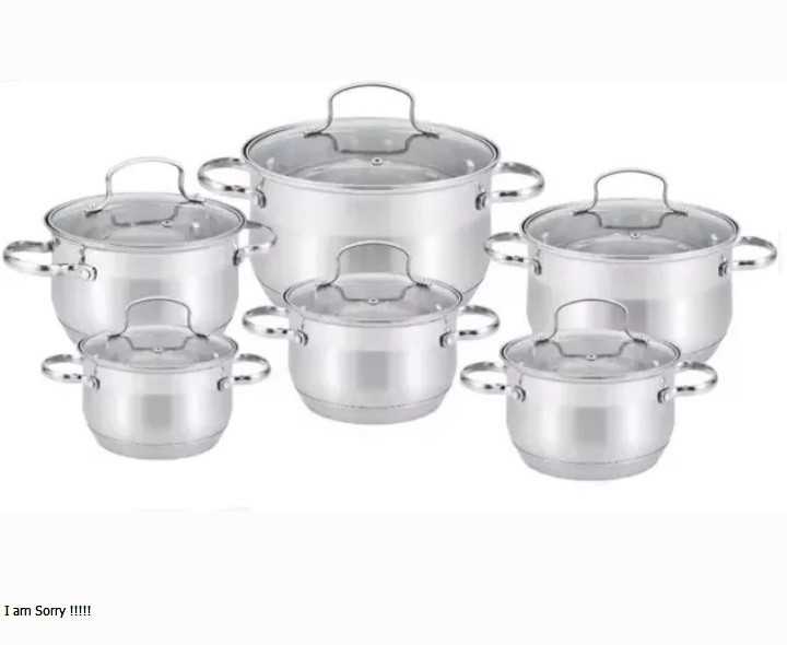 italy lot Royalty line 12 piece cookware set