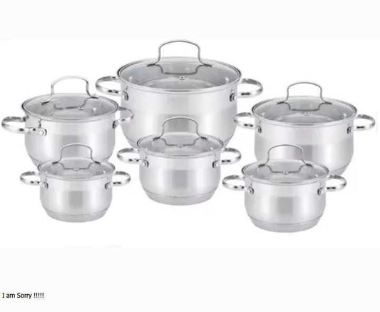 italy lot Royalty line 12 piece cookware set