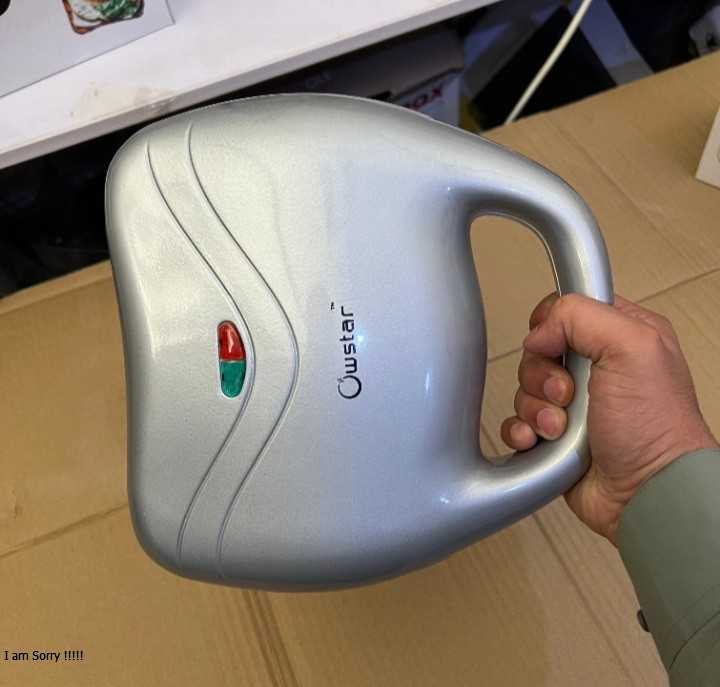 Lot Imported Owstar Sandwich Maker