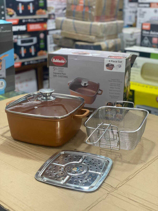 original germany lot bakhshei 6 in 1 deep dish cooking pot