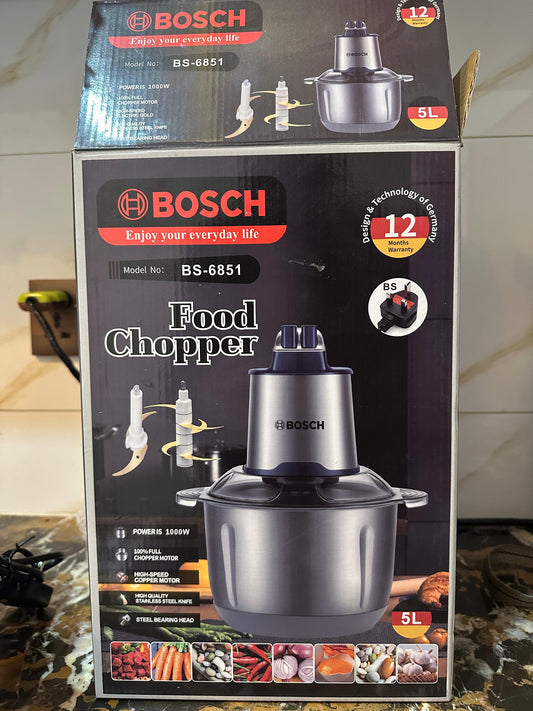 Lot Imported 5L BOSCH brand Meat and Vegetable Chopper