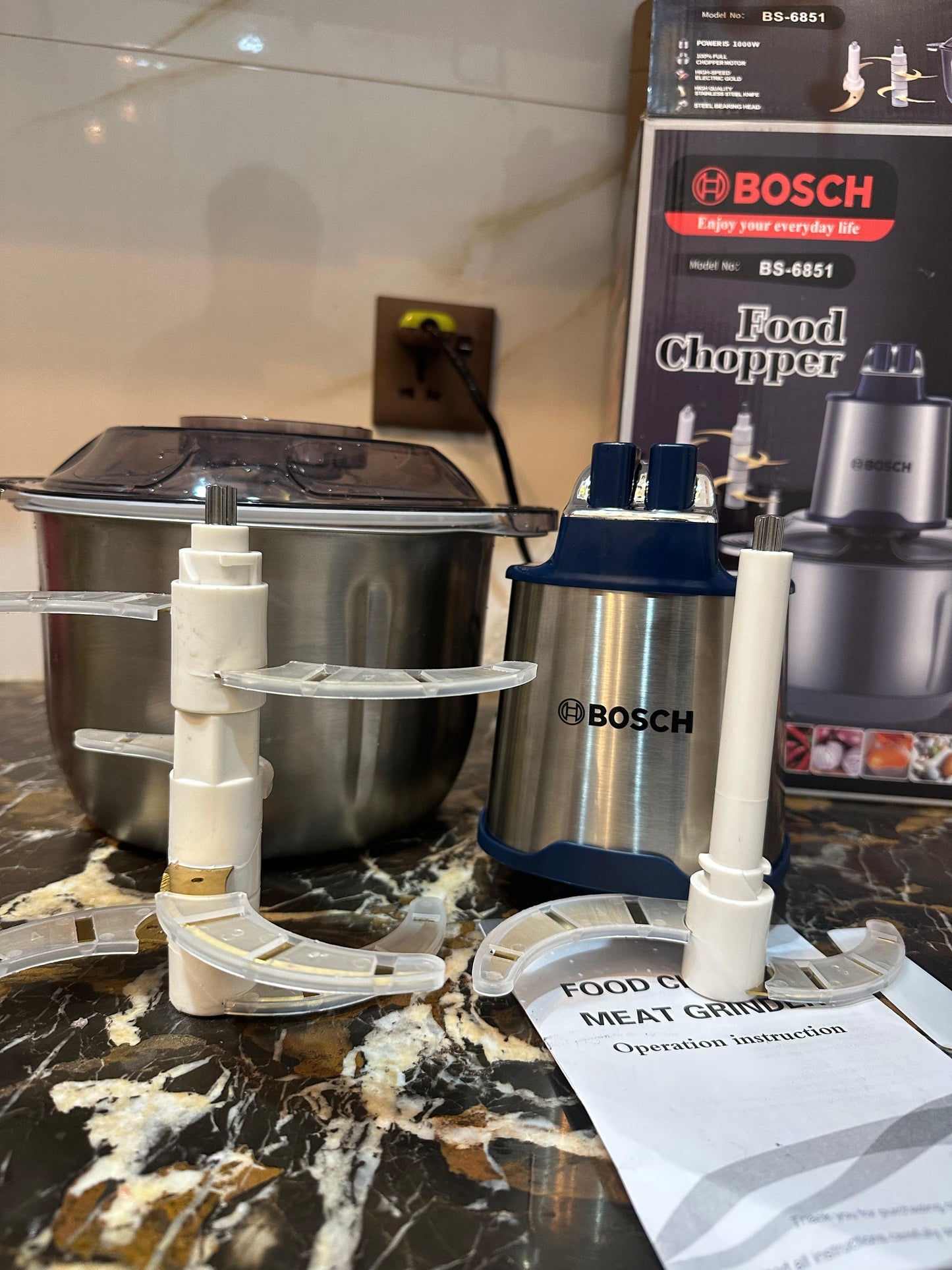 Lot Imported 5L BOSCH brand Meat and Vegetable Chopper