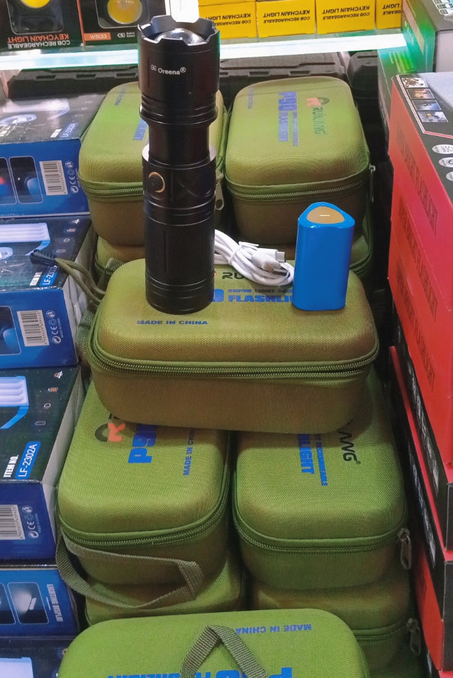 LASER LED P90 Torch more then 1km Range, waterproof