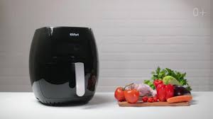 Hot air fryer, Kitfort KT-2220, Digital display, 1800 W, 7 programs, Black