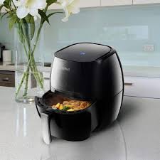 Hot air fryer, Kitfort KT-2220, Digital display, 1800 W, 7 programs, Black