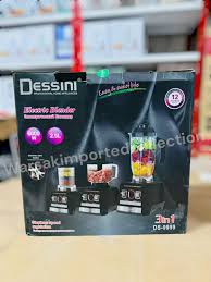 Dessini 3 in 1 Blender Chopper & Grinder