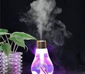 LED Lamp Air Water Mist Humidifier Bulb