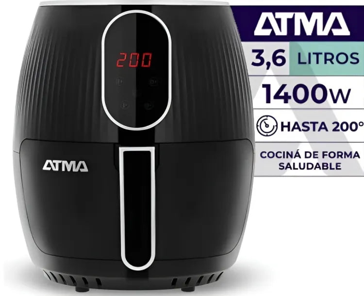 ATMA pro digital air fryer — 3.6 L