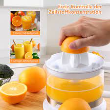 Homelux Citrus Squeezer Electric 500 ml Juicer with 2 Cones Juicer Electric Adjustable Pulp 45 W Orange Press High Juicing Rate Lemon Squeezer CS301