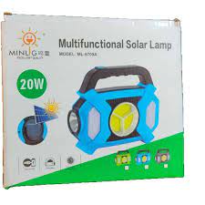 20W multifactional Solar Lamp ML-9709A
