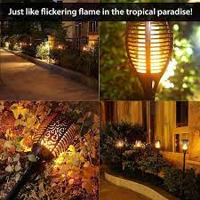 Solar Flame Stake Light