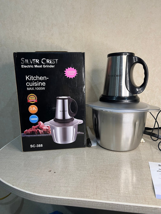 Silver Crest Meat Chopper 3 Litter 1000 watt orignal